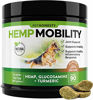 Picture of PetHonesty Hemp Hip & Joint Supplement for Dogs w/Hemp Oil & Hemp Powder - Glucosamine Chondroitin for Dogs w/Turmeric, MSM, Green Lipped Mussel, Dog Treats Improve Mobility,Reduces Discomfort - Bacon