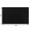 Picture of Hubulk Dog Cat Food Feeding Mat L (19"x12") XL (24"x16") or XXL (32X24) 0.5" & 1" inch Raised Edge Silicone Non Slip Waterproof Pet Food Mat Dog Bowl Placemat Large (XL, Black)