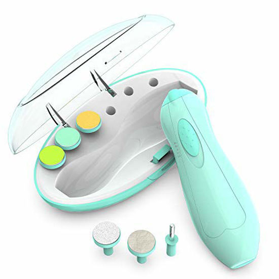 Buy ELOSH Baby Nail File Electric - [2019 Upgraded] Safe Baby Nail Trimmer,  Electric Nail Clipper with Light. Online at Low Prices in India - Amazon.in