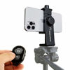 Picture of KobraTech Cell Phone Tripod Mount - UniMount 360 Universal iPhone Tripod Mount Adapter with Remote