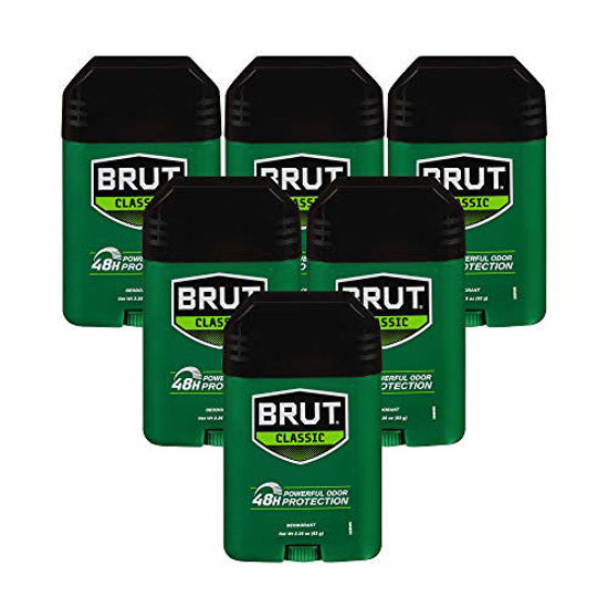 Picture of Brut Deodorant, 2.25 Ounces (Pack of 6)