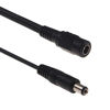 Picture of Bronagrand 2pcs DC Power 1 Female to 2 Male 5.1mm X 2.1mm DC Power Adapter Splitter Cable for CCTV Security Cameras LED Strip Light