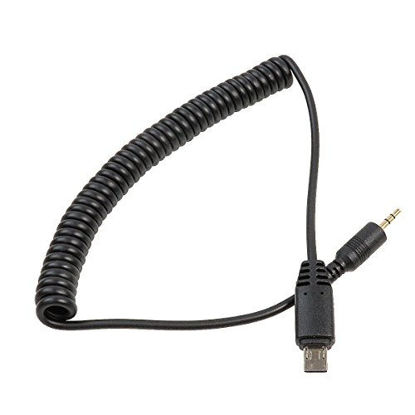 Picture of Foto&Tech Remote Cable VPR1 Compatible with PocketWizard Plus III II MultiMAX Transceiver Miops Mobile Dongle&Sony A7R IV,A7 III II,A9 A99 II,A7S A6600 A6500 A6300 A5100,NEX-3NL,RX10 IV HX300 RX100III