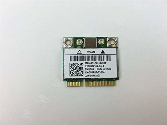 Picture of 86RR6 - Dell Wireless 1504 DW1504 WiFi 802.11 b/g/n Half-Height Mini-PCI Express Card - 86RR6