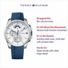 Picture of Tommy Hilfiger Men's Cool Sport Stainless Steel Quartz Watch with Silicone Strap, Blue, 22 (Model: 1791349)