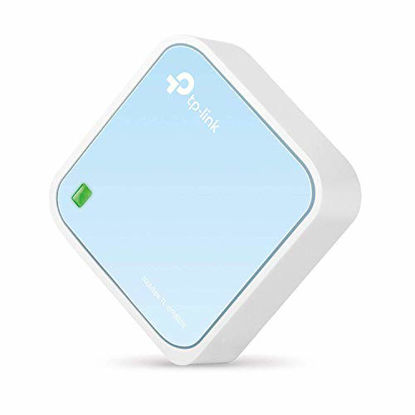 Picture of TP-Link N300 Wireless Portable Nano Travel Router(TL-WR802N) - WiFi Bridge/Range Extender/Access Point/Client Modes, Mobile in Pocket
