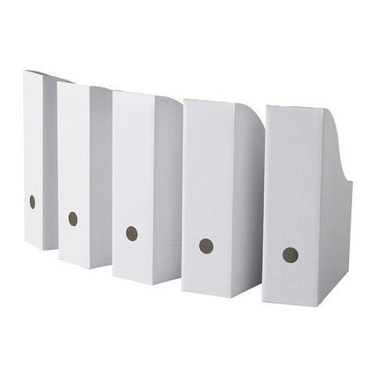 Picture of IKEA Flyt Magazine file, Pack of 10, White