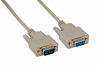 Picture of 50 Foot DB9 Male to Female RS232 Extension Serial Cable - 28 AWG Shielded