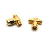 Picture of Antrader SMA Male to 2 SMA Female RF Coaxial Adapter Connector 3 Way Splitter Pack of 4