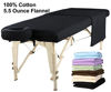 Picture of Master Massage Universal Massage Table Flannel Sheet Set 3 in 1 Table Cover, Face Cushion Cover, Table Sheet (Black)