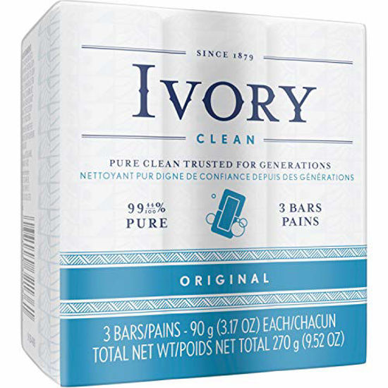 Picture of Ivory Original Bath Bar, Blue , 3ct