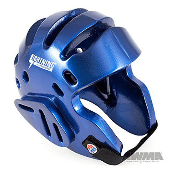 Picture of Pro Force Lightning Sparring Headgear - Blue - Large