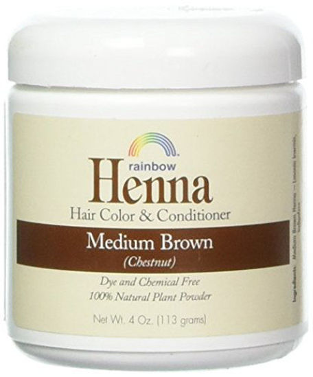 Picture of Rainbow Research Henna Hair Color and Conditioner, Persian Brown Chestnut, 4 Ounce (HEN40004)