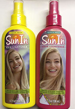 Picture of Sun-in Sun In Hair Lightener, Tropical Breeze & Lemon Fresh Combo