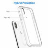 Picture of JETech Case for iPhone Xs and iPhone X, Shock-Absorption Bumper Cover (HD Clear)