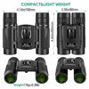 Picture of POLDR 8x21 Small Compact Lightweight Binoculars for Adults Kids Bird Watching Traveling Sightseeing.Mini Pocket Folding Binoculars for Concert Theater Opera