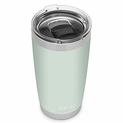 Picture of YETI Rambler 20 oz Tumbler, Stainless Steel, Vacuum Insulated with MagSlider Lid, Sagebrush Green