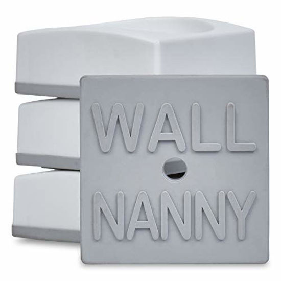 Picture of Wall Nanny Mini - Smallest Baby Gate Wall Protector (Made in USA) Protect Walls & Doorways from Pet & Dog Gates - for Child Pressure Mounted Stair Safety Gate - No Safety Hazard on Bottom Spindles