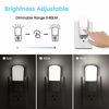 Picture of LOHAS Dimmable Night Light, Plug in LED Night Light Dusk to Dawn Light, Daylight 5000k from 5lm to 80lm Brightness Adjustable Bright Mini Wall Night Light for Kids Baby Bedroom Stairway Nursery 2 Pack