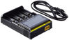 Picture of Nitecore 9004666 (Sysmax Industrial) Digi Charger D4 Universal Smart Charger, Black