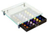 Picture of DecoBros Crystal Tempered Glass Nespresso OriginalLine Storage Drawer Holder for Capsules