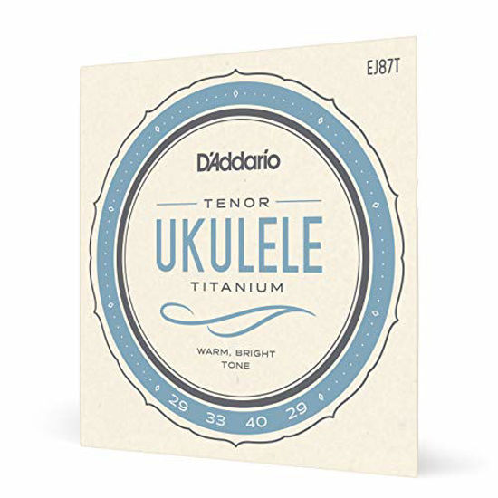 Picture of D'Addario EJ87T Titanium Ukulele Strings, Tenor