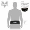 Picture of Valeo VA4688SM Lifting Belt, Small, 24-30" Waist Size, 6" Width, Black