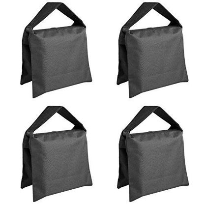 Picture of Neewer Heavy Duty Photographic Sandbag Studio Video Sand Bag for Light Stands, Boom Stand, Tripod -4 Packs Set