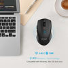 Picture of Wireless Mouse, TeckNet Ergonomic 2.4G Wireless Optical Mobile Mouse 4800 DPI with USB Nano Receiver for Laptop, PC, Chromebook, Computer Windows, Android Laptop, Computer, Tablet, Smart Phone