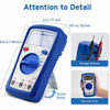 Picture of Etekcity Digital Multimeter, Auto-Ranging Voltage Tester Volt Ohm Amp Meter with Continuity, Diode, Capacitance and Resistance Test, Blue, MSR-A600
