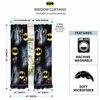 Picture of Franco Kids Window Curtain Panels Drapes Set, 82" x 63", Batman