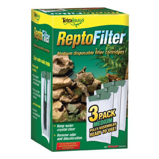 Picture of Tetra ReptoFilter Cartridges - Medium 3 pack, green (25845)