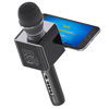 Picture of Tzumi PopSolo - Rechargeable Bluetooth Karaoke Microphone and Voice Mixer with Smartphone Holder - Great for All Ages (Black)