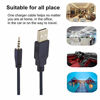 Picture of USB to 2.5mm Male, Ancable Headphone Charger Cable for JBL Synchros E30 E40BT E45BT E50BT EB40 S400BT S400 S500 S700 J56BT Wireless Headphones Replacement Charging Cable