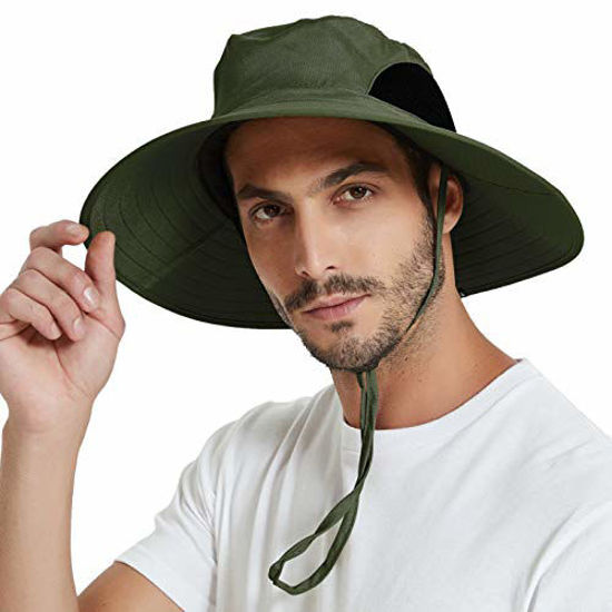 Einskey Sun Hat For Men Women Wide Birm Fishing Hat With Face Cover And  Neck Flap Waterproof Breathable Foldable Bucket Hat Dark Gray