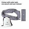 Picture of Konny Baby Carrier | Ultra-Lightweight, Hassle-Free Baby Wrap Sling | Newborns, Infants to 44 lbs Toddlers | Soft and Breathable Fabric | Sensible Sleep Solution (Charcoal, M)