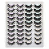 Picture of JIMIRE 20 Pairs False Eyelashes 4 Styles Fluffy Eyelashes Pack 3D Volume Faux Mink Lashes Packs