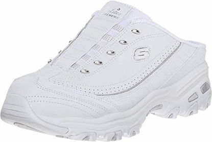 Picture of Skechers Sport Women's Bright Sky Fashion Sneaker, White/Silver, 5 M US