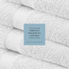 Picture of Luxury White Hand Towels - Soft Circlet Egyptian Cotton | Highly Absorbent Hotel spa Bathroom Towel Collection | 16x30 Inch | Set of 6