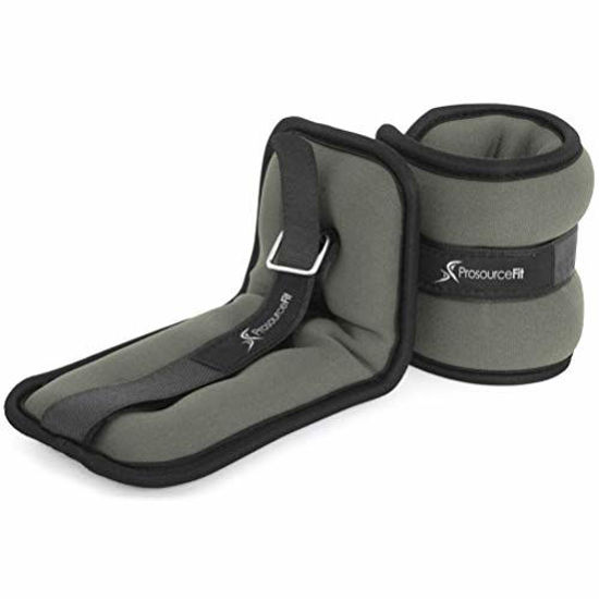 Picture of ProsourceFit Ankle Wrist Weights 2 lb. - Grey