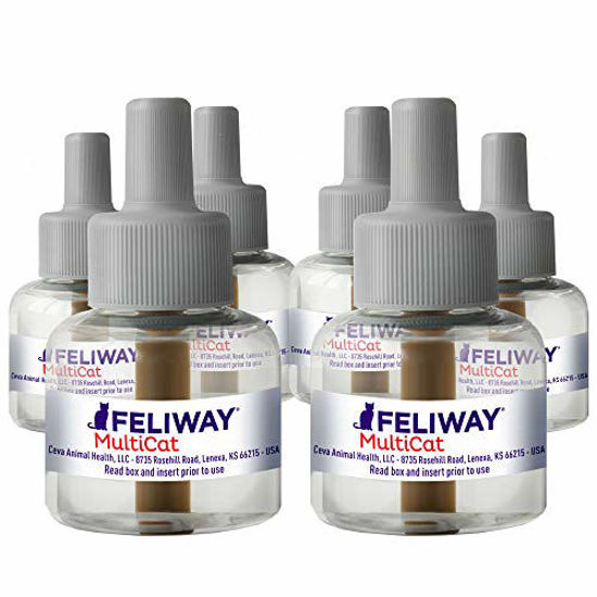 Feliway MultiCat Calming Diffuser Refills, 3 Pack, On Sale