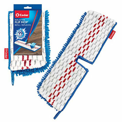 Picture of O-Cedar Dual-Action Microfiber Flip Mop Refill