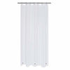 Picture of Mrs Awesome Small Stall Shower Curtain Liner with 3 Magnets 36 x 72 inch, PEVA 8G Thick & Heavy Duty, Waterproof, Non Toxic and Odorless, 36x72, Clear