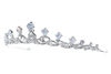 Picture of Elegant Rhodium Plated CZ Crystal Celtic Bridal Tiara Crown T1268