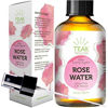 Picture of Rose Water Toner by Teak Naturals, 100% Organic Natural Moroccan Rosewater (Chemical Free) 4 oz