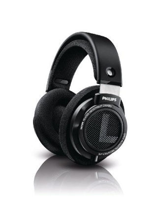 Picture of Philips Audio Philips SHP9500 HiFi Precision Stereo Over-Ear Headphones (Black)