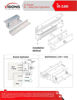 Picture of Visionis LZ600 L and Z Bracket 600lbs Electromagnetic Lock for Inswinging Door Access Control