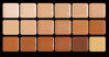 Picture of Graftobian Creme Foundation Warm Super Palette High Definition Makeup Kit - 18 Warm HD Full Coverage Pigment Concealers for Smooth, Buildable Application and Creaseless Finish