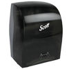 Picture of Scott Essential Hard Roll Paper Towel Dispenser (46253), Fast Change, 12.63 x 16.13 x 10.2,, Smoke (Black)