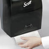 Picture of Scott Essential Hard Roll Paper Towel Dispenser (46253), Fast Change, 12.63 x 16.13 x 10.2,, Smoke (Black)